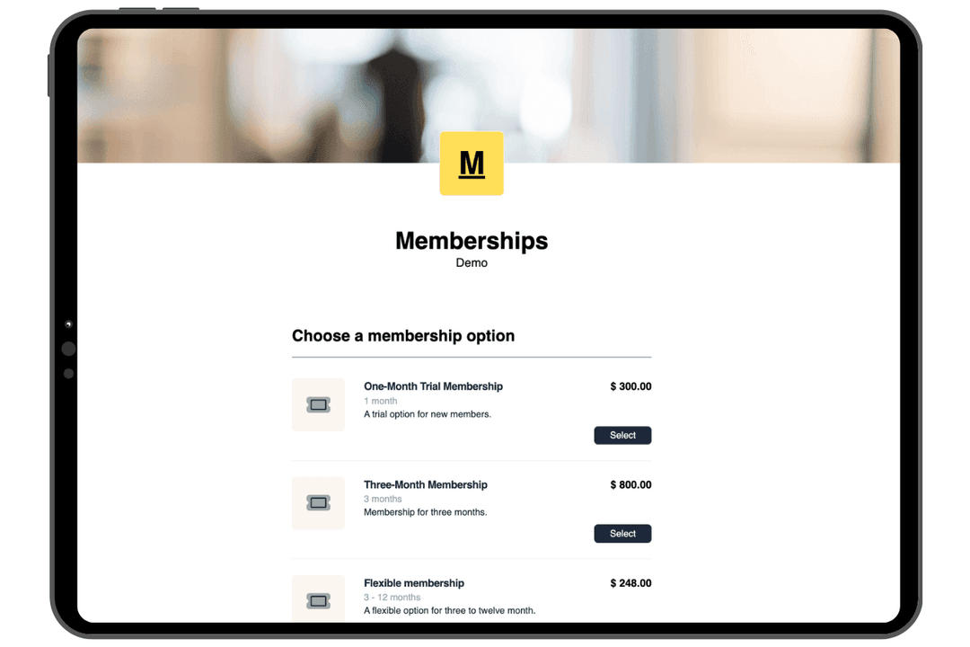 Set up OskarOS as a membership booking system (intermediate solution)