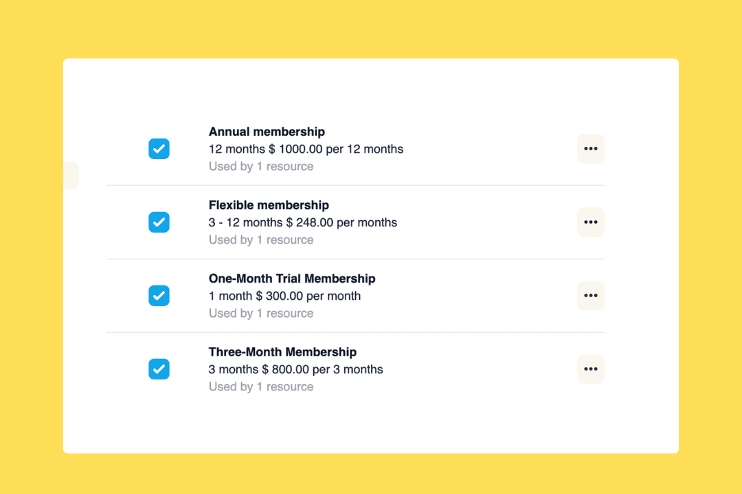 Set up OskarOS as a membership booking system (intermediate solution)